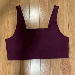 Girlfriend Collective Plum Tommy Bra